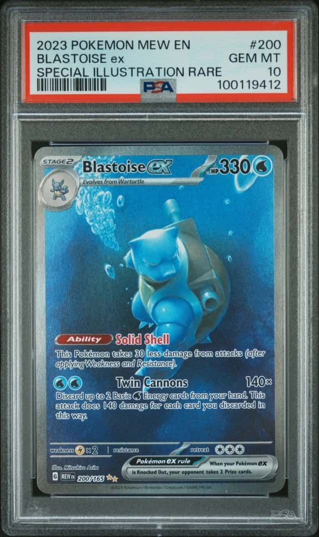 BLASTOISE ex