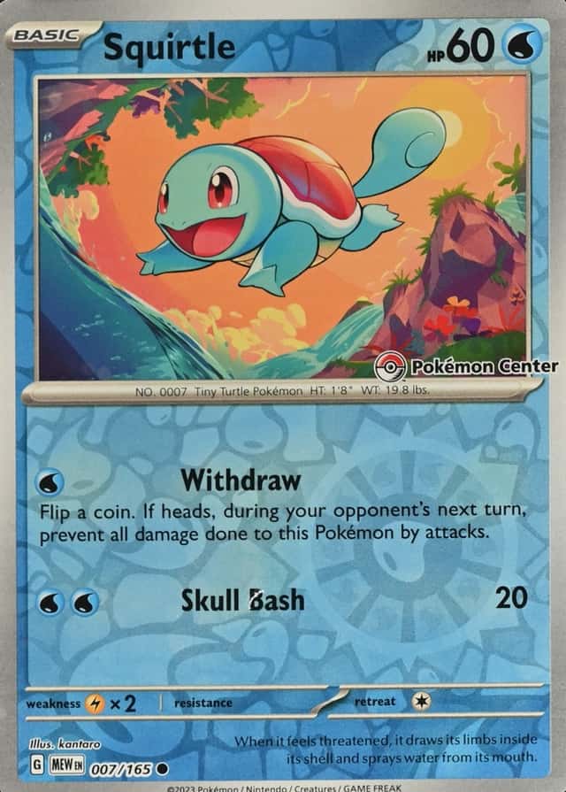 Pokemon Center · Reverse Holo