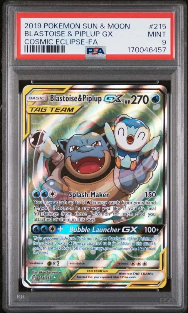 Blastoise & Piplup GX