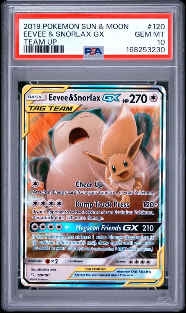 Eevee & Snorlax GX
