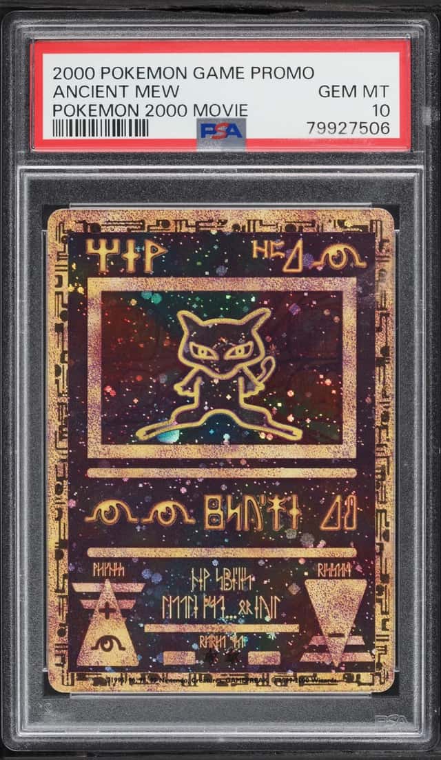 2000 Pokemon Movie Promo Ancient Mew PSA 10 GEM MINT