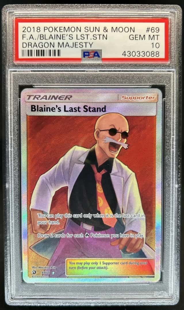 Blaine's Last Stand