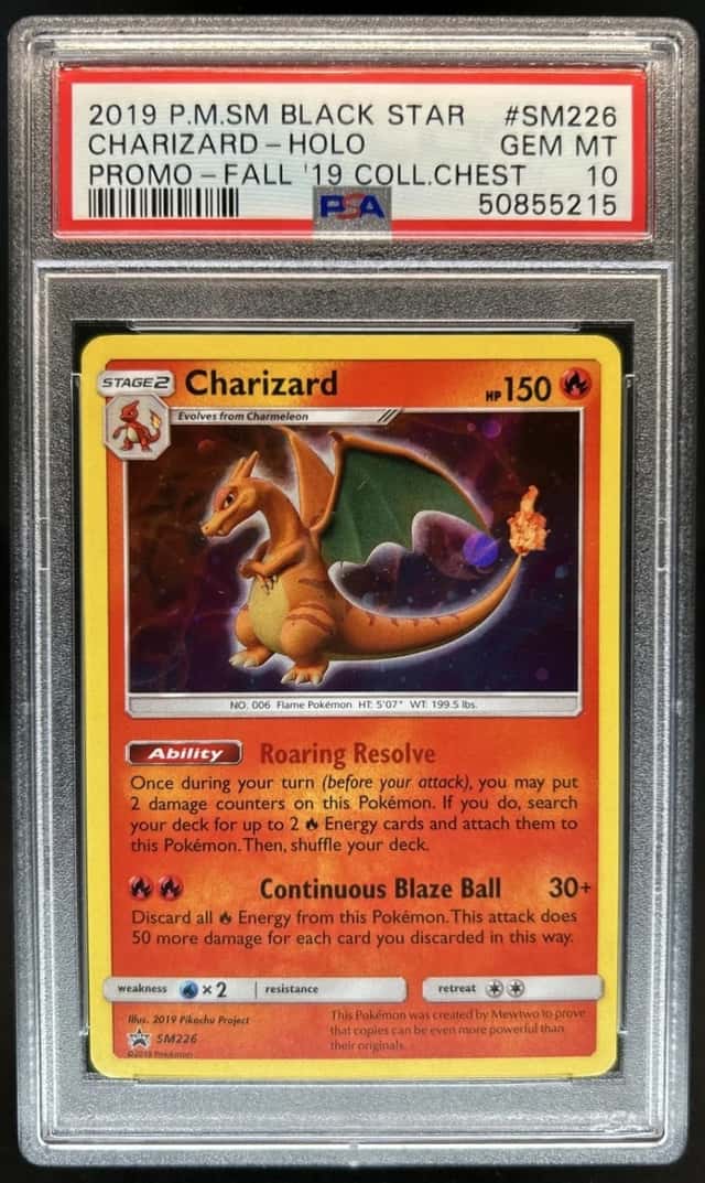 2016-19 Pokemon SM Black Star Promos Charizard #SM226 PSA 10 GEM MINT