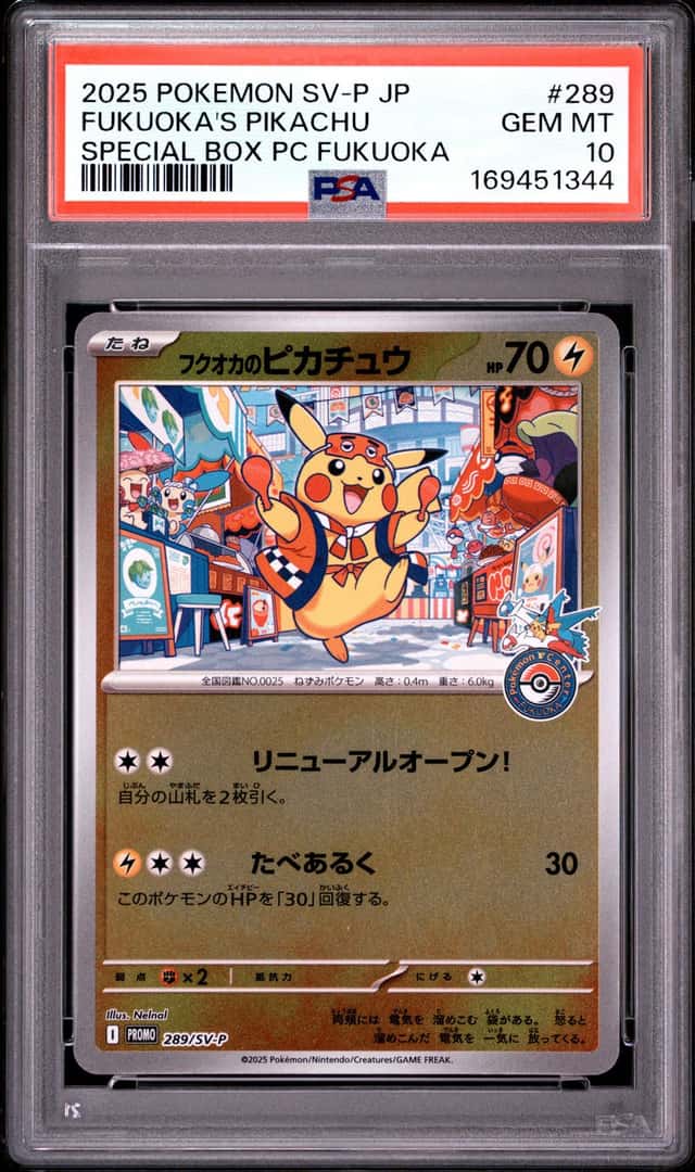Fukuoka's Pikachu