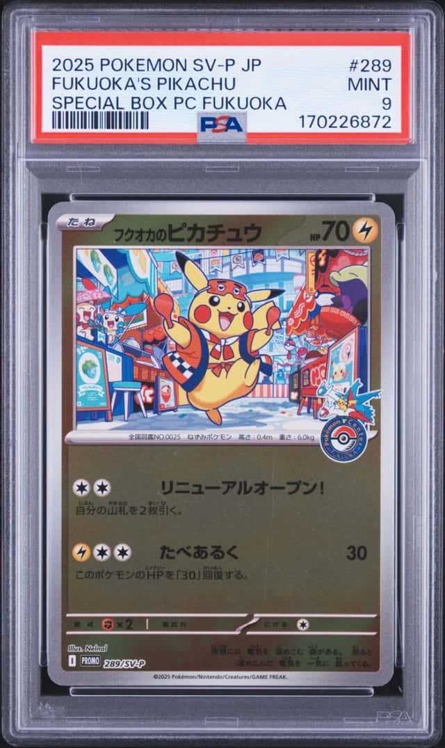 Fukuoka's Pikachu