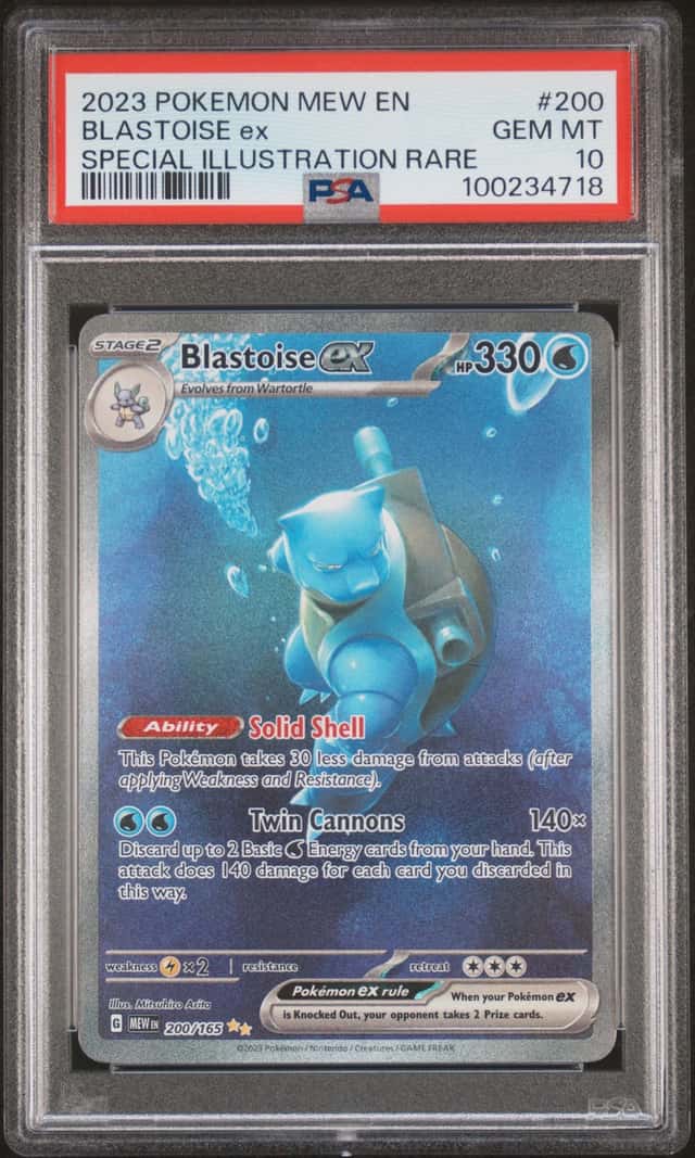 BLASTOISE ex