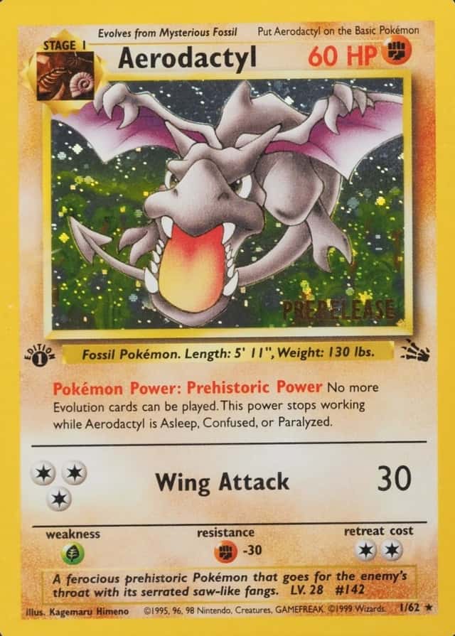 1St Edition · Prerelease