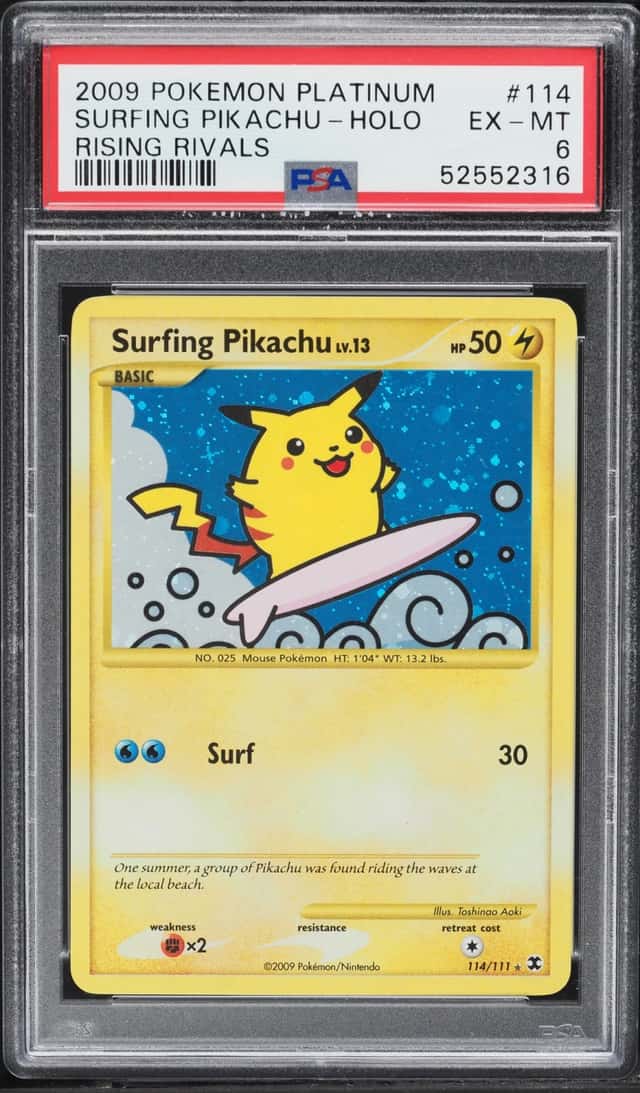 Surfing Pikachu