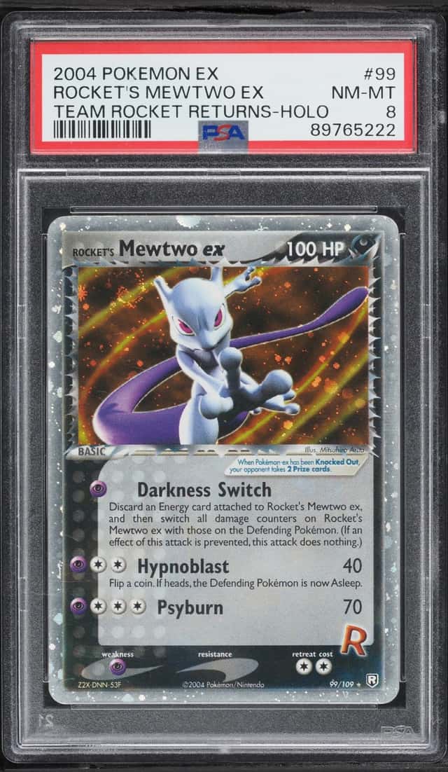 Rocket's Mewtwo EX