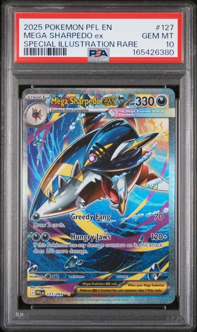MEGA SHARPEDO ex