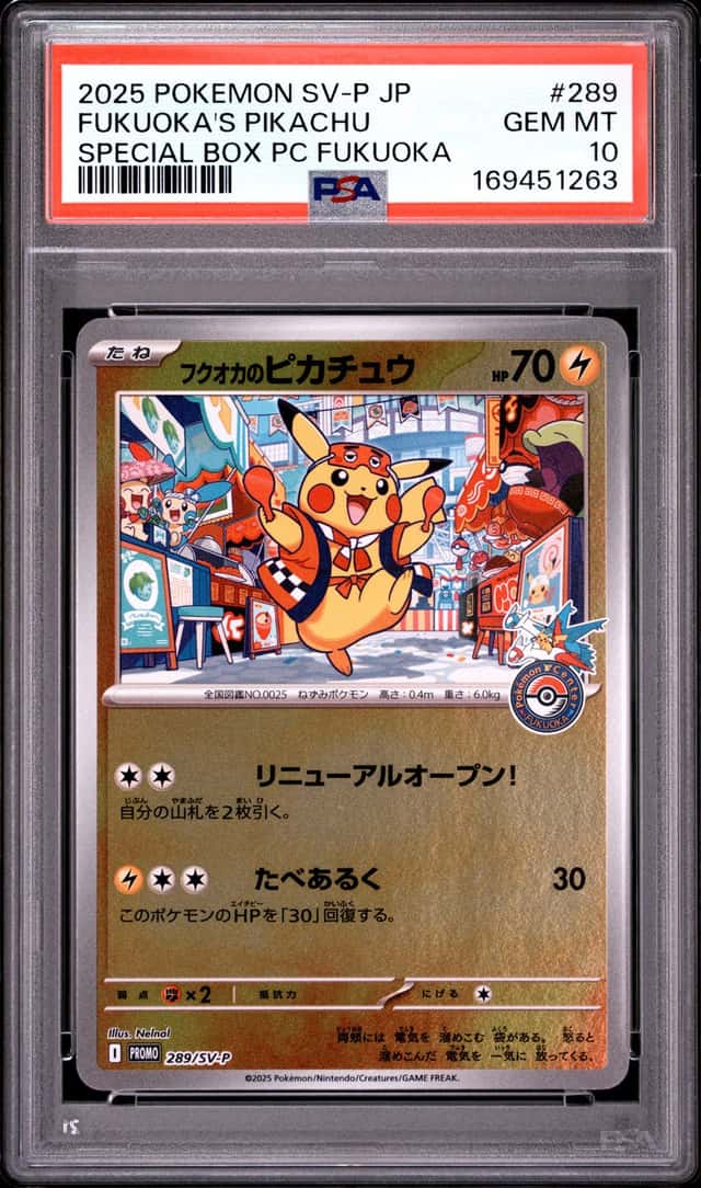 Fukuoka's Pikachu