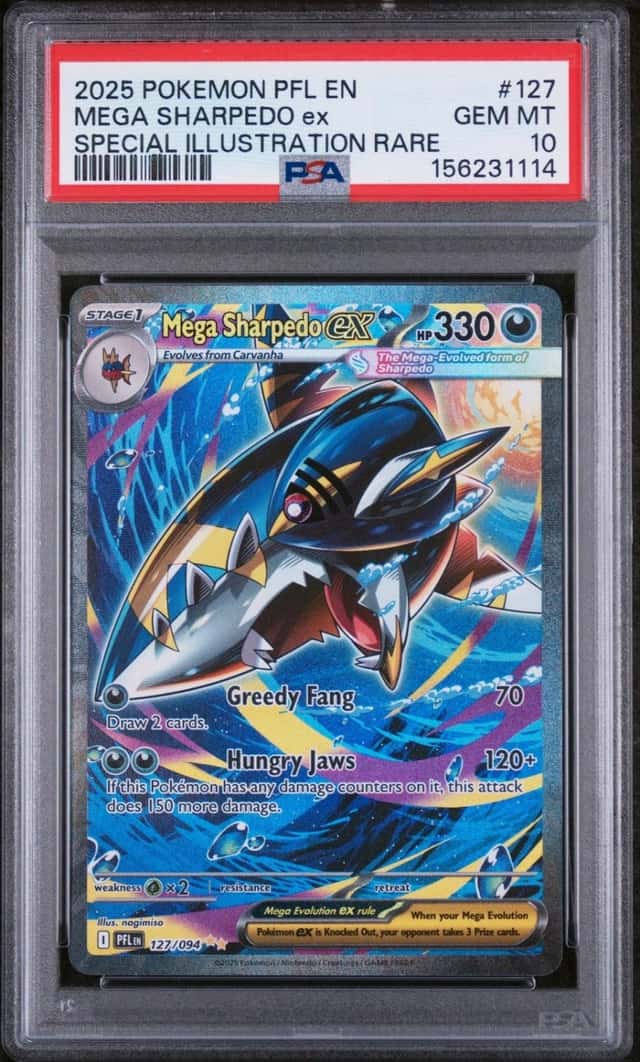 MEGA SHARPEDO ex