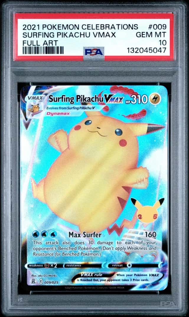 Surfing Pikachu VMAX