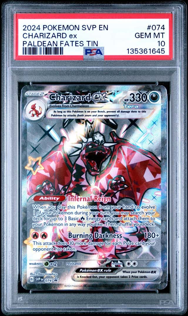 Pokemon Charizard #074 PSA 10