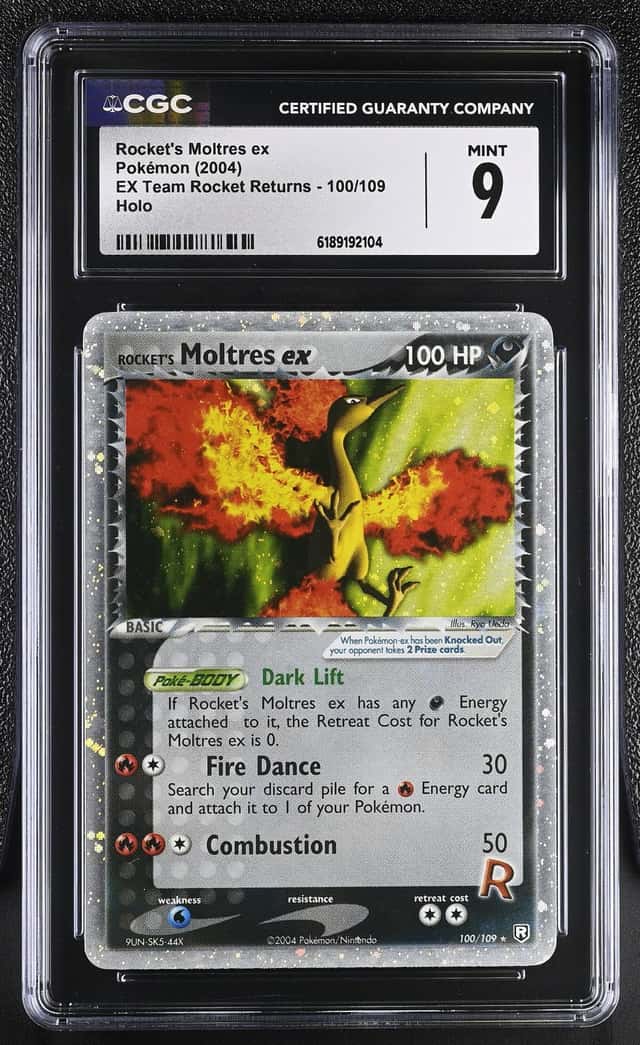 Rocket's Moltres EX