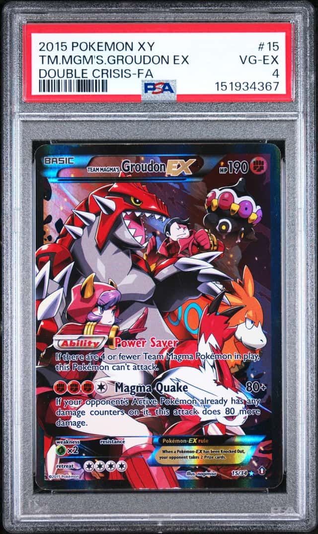 Team Magma's Groudon EX