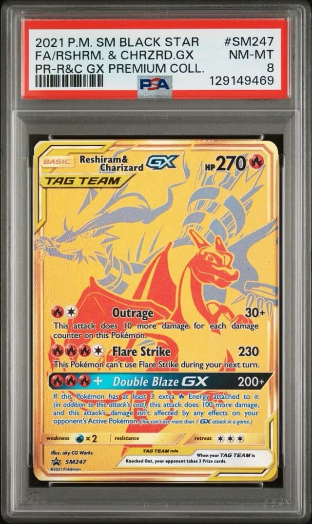 Reshiram & Charizard GX