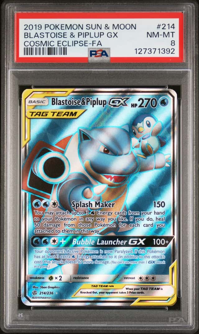 Blastoise & Piplup GX