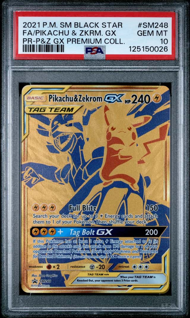 Pikachu & Zekrom GX