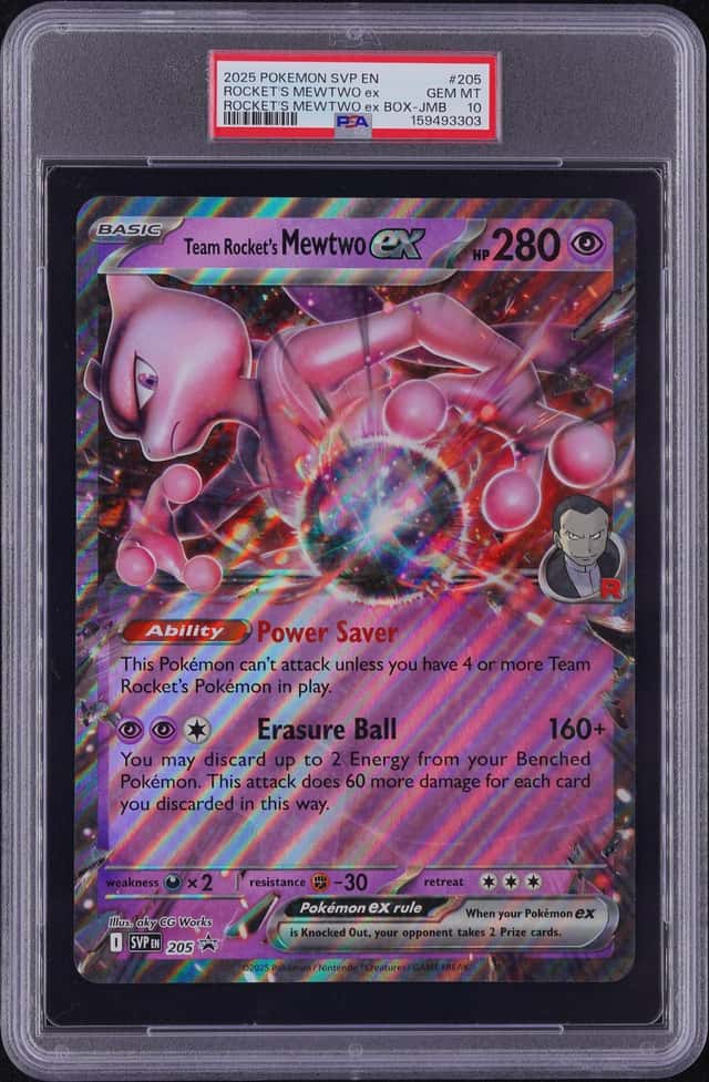 ROCKET'S MEWTWO ex