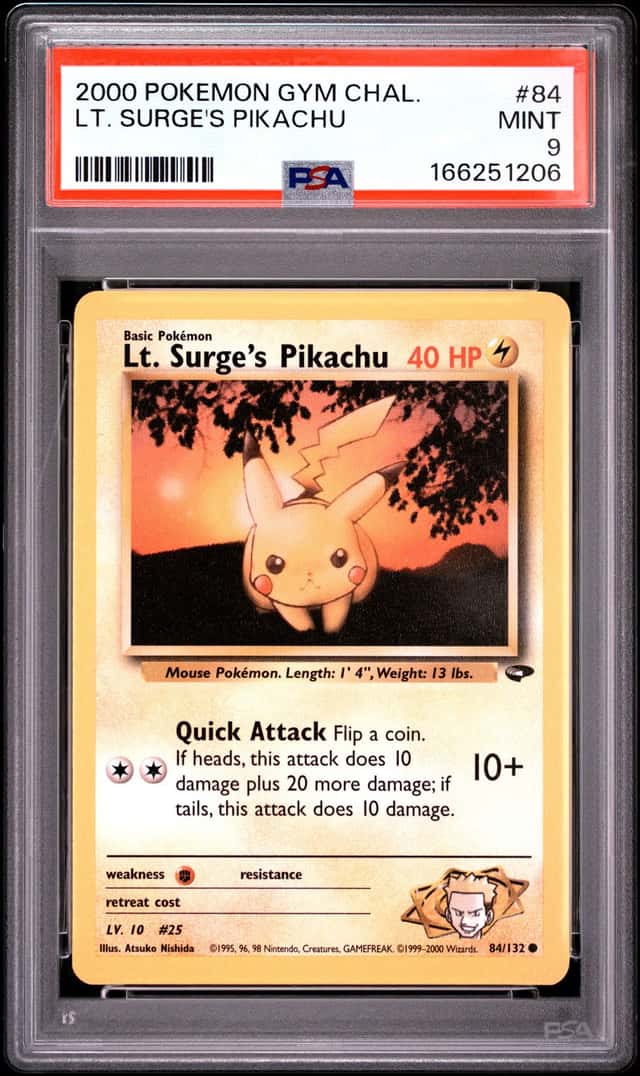 Lt. Surge's Pikachu