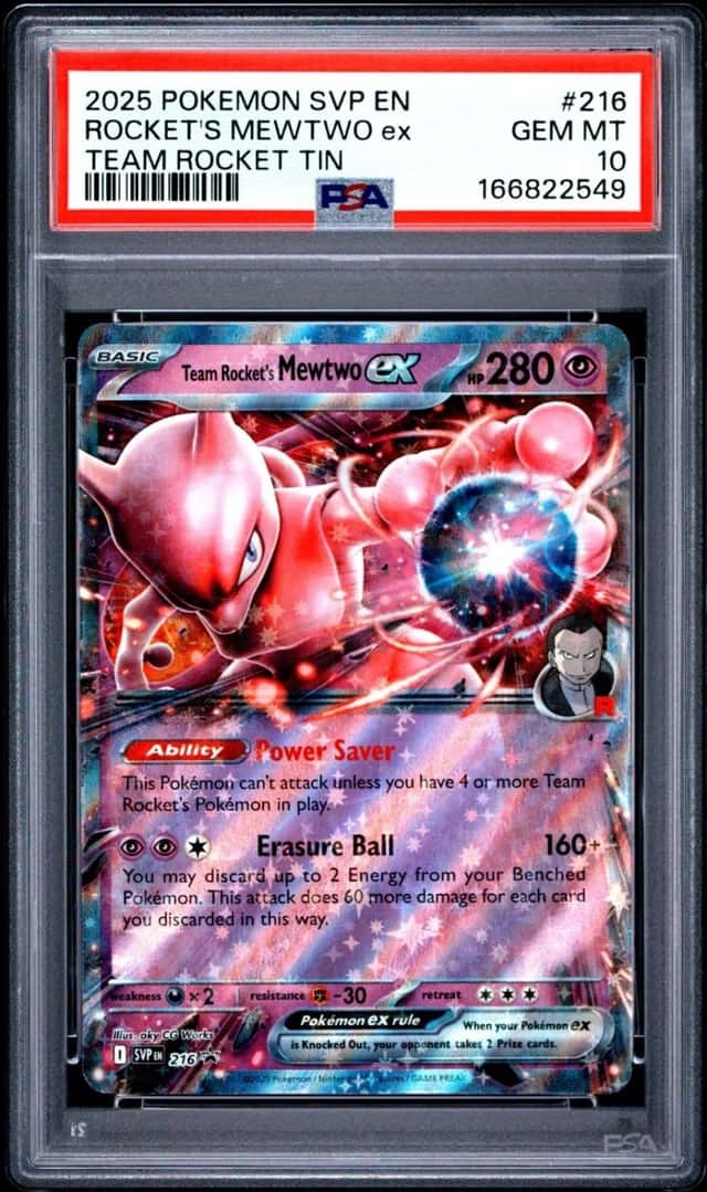 ROCKET'S MEWTWO ex