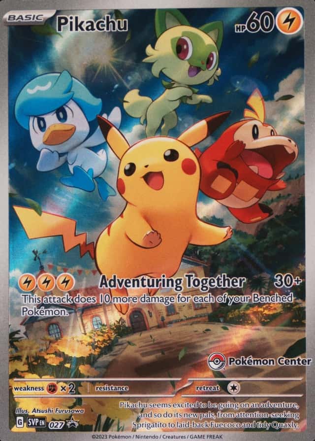 Non-Holo · Pokemon Center Etb