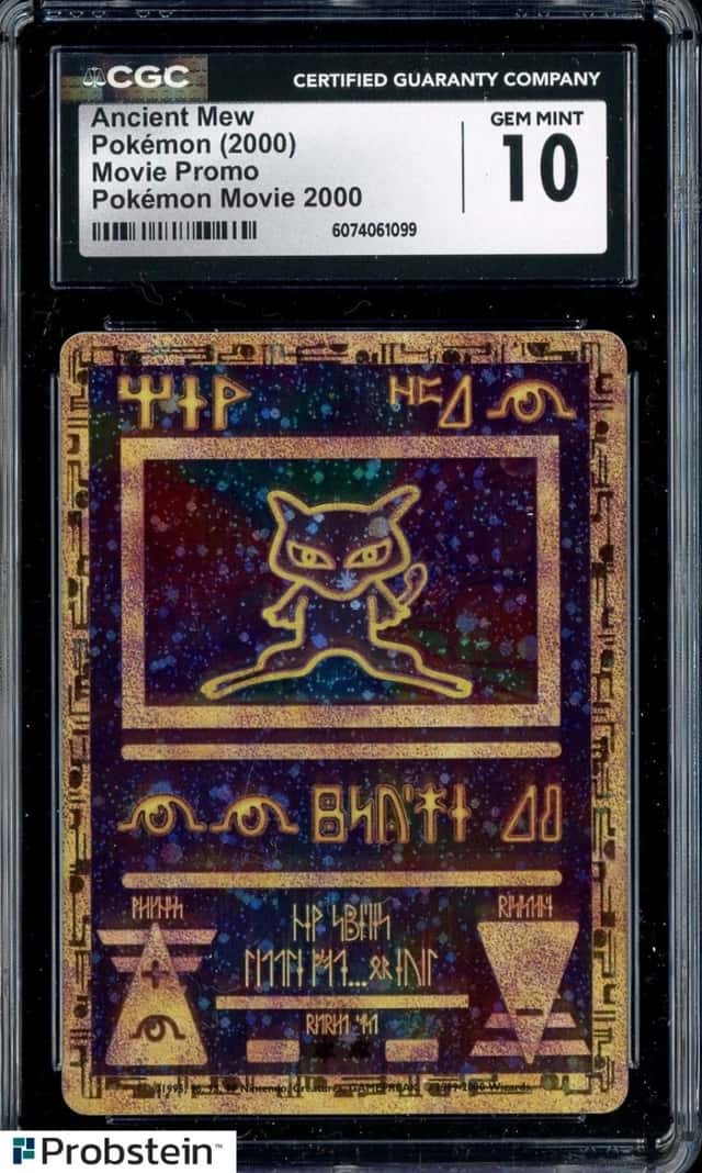 2000 Pokemon Movie Promo Pokemon Movie Ancient New CGC 10 GEM MINT
