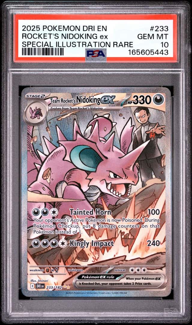 ROCKET'S NIDOKING ex