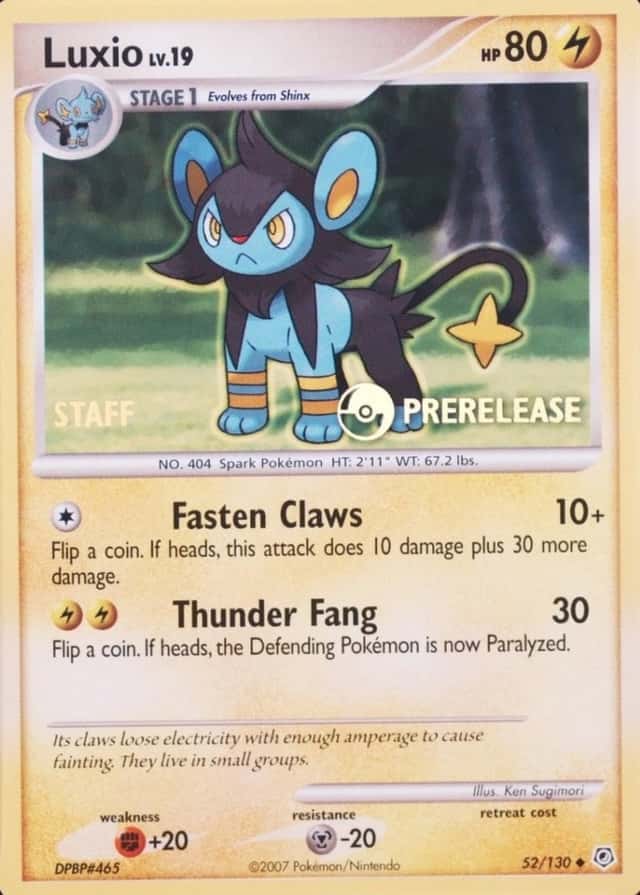 Prerelease · Championship Province Staff State Territory
