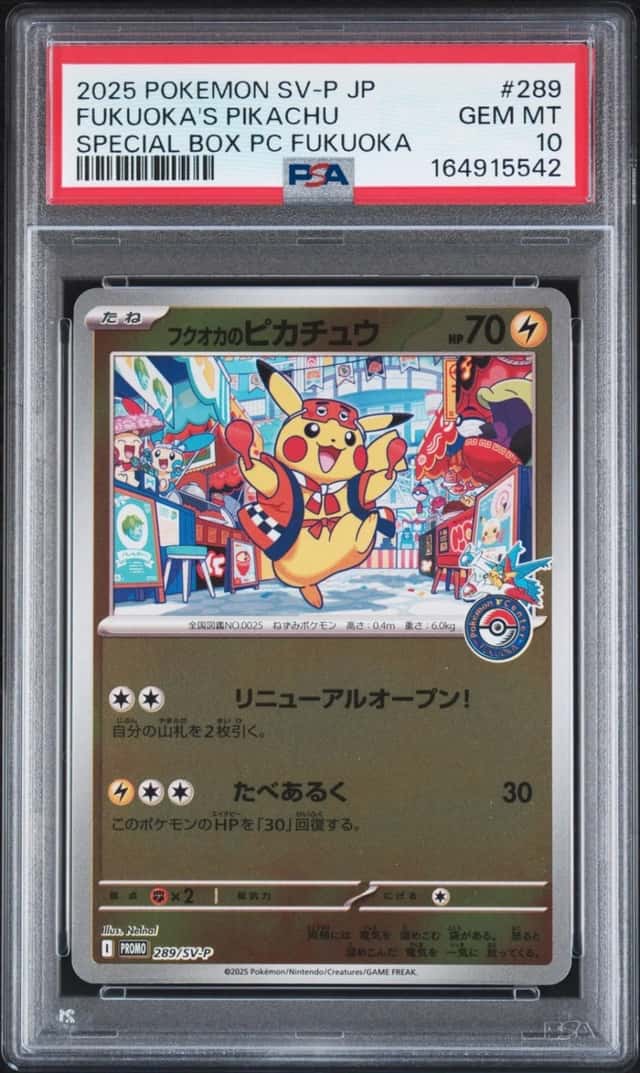 Fukuoka's Pikachu