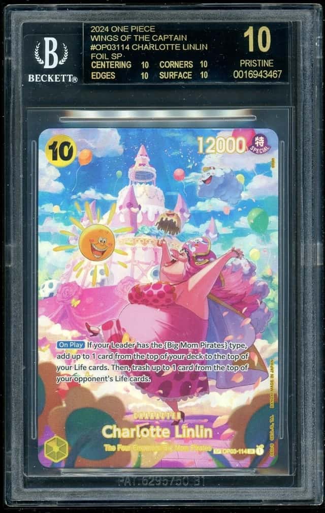 2024 One Piece Charlotte Linlin Foil SP #OP03114 BGS 10 Black Label