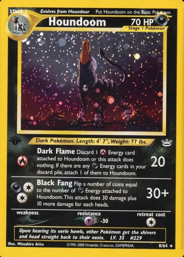 Double Holo · Error · Holo · 1st Edition