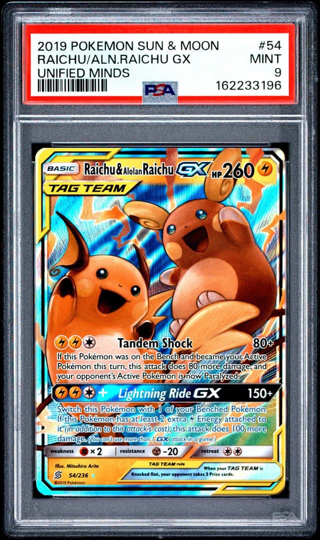 Raichu & Alolan Raichu GX