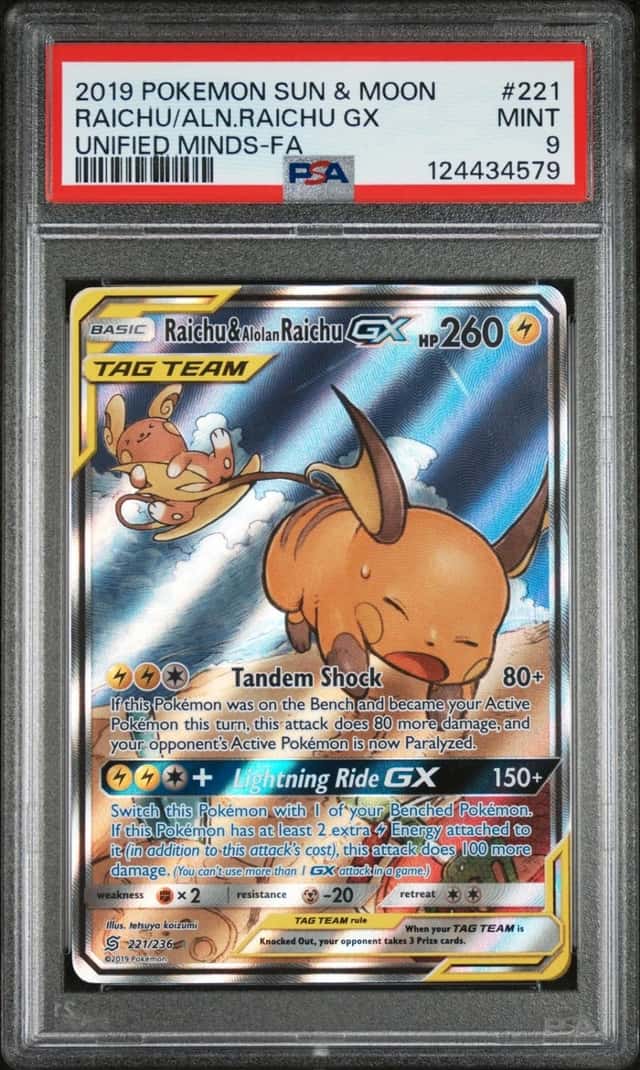 Raichu & Alolan Raichu GX