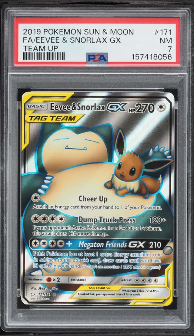 Eevee & Snorlax GX