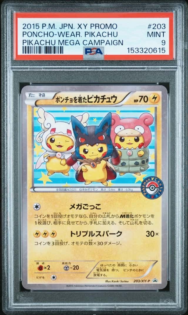Poncho-Wear Pikachu
