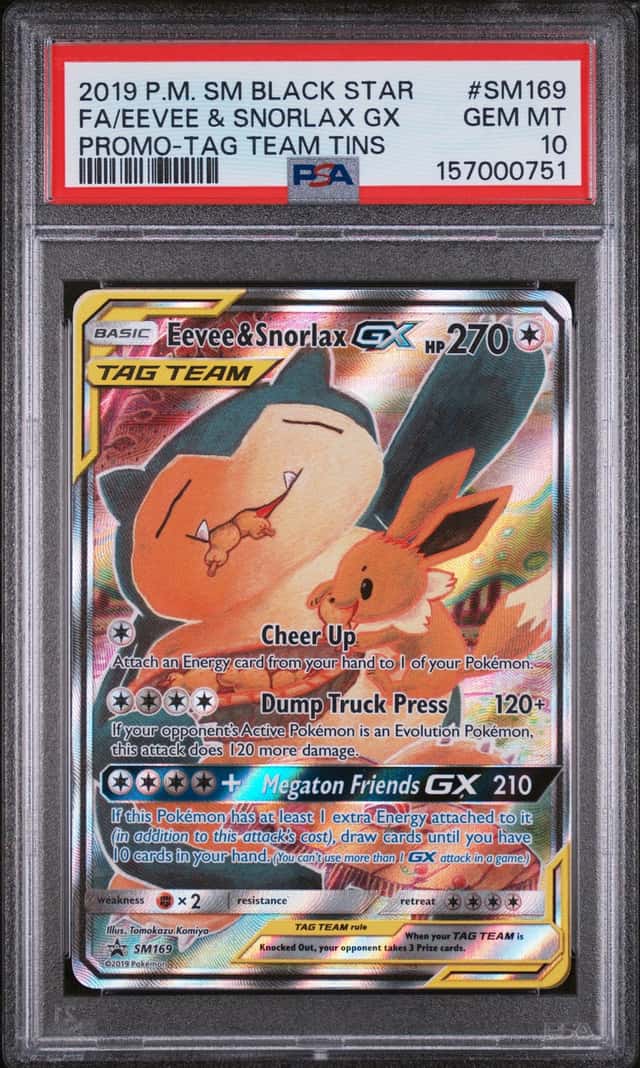 Eevee & Snorlax GX
