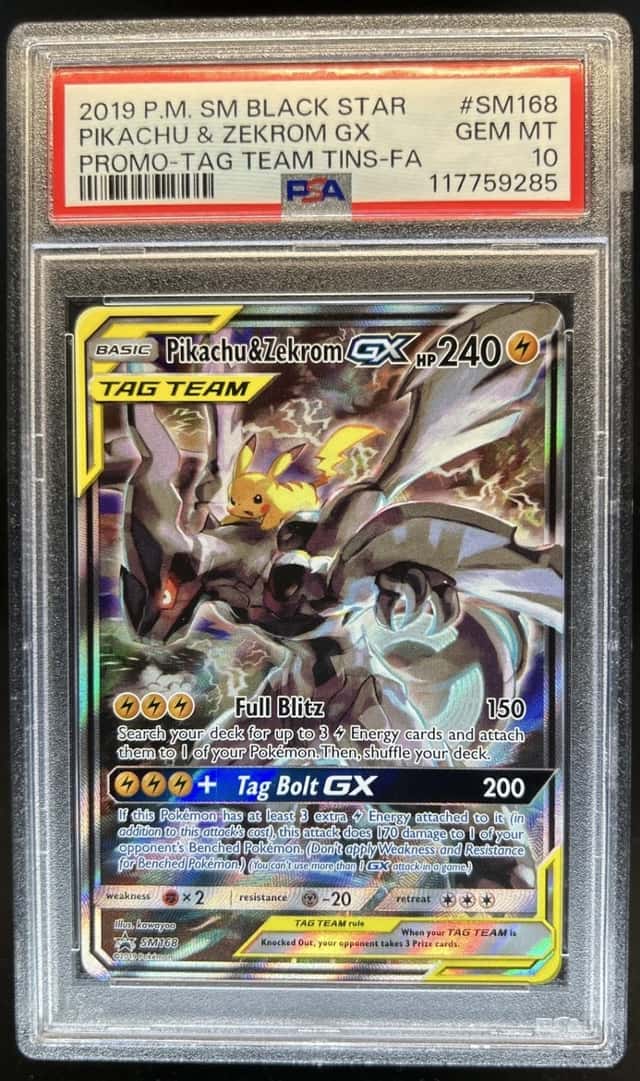 Pikachu & Zekrom GX