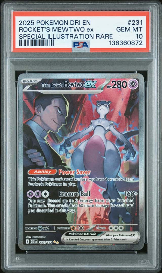 ROCKET'S MEWTWO ex