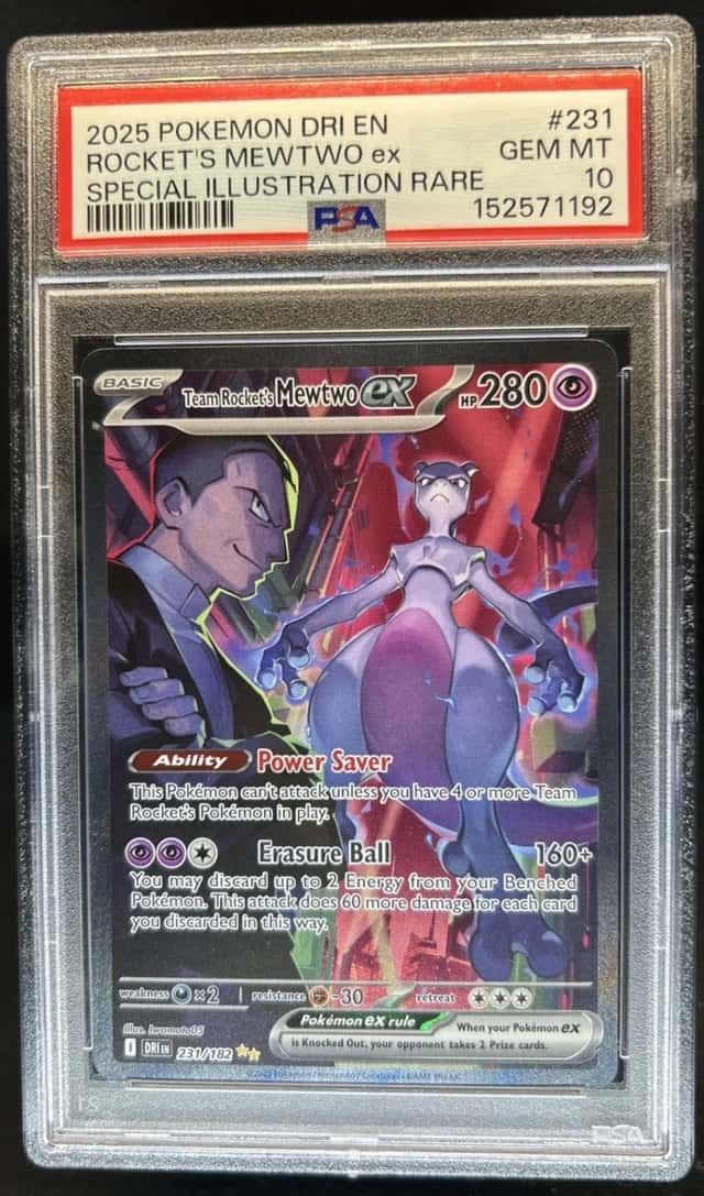 ROCKET'S MEWTWO ex