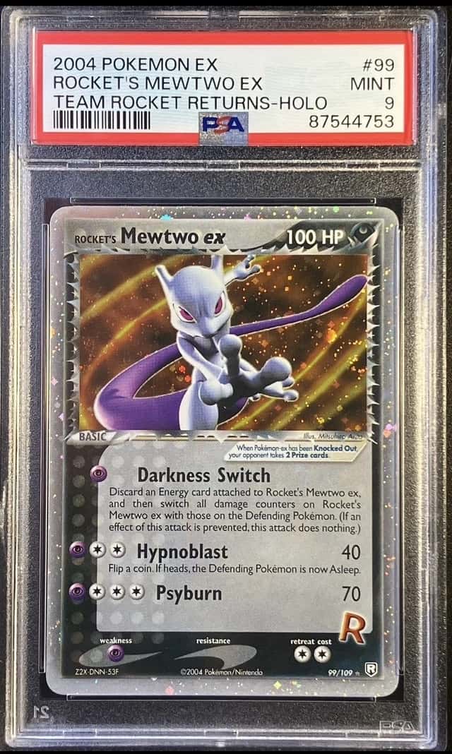 Rocket's Mewtwo EX