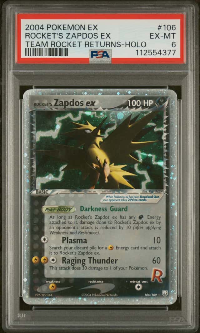 Rocket's Zapdos EX