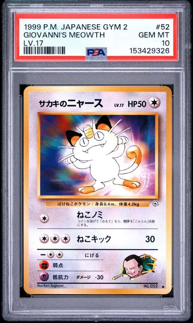 Giovanni's Meowth