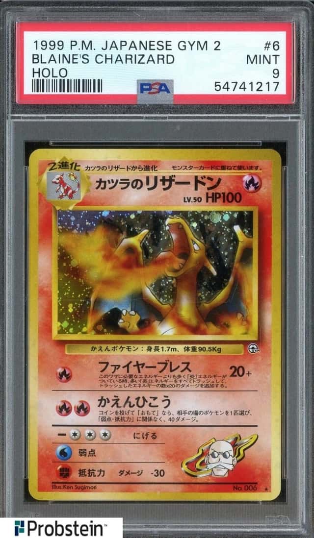 Blaine's Charizard