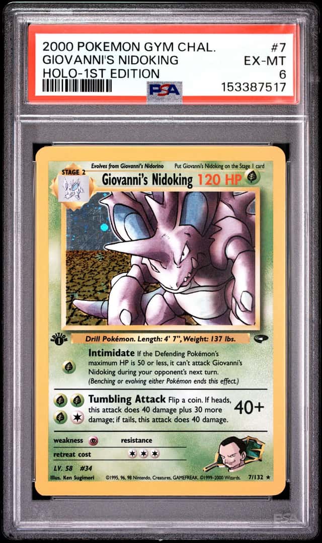Giovanni's Nidoking
