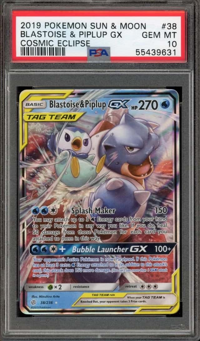 Blastoise & Piplup GX