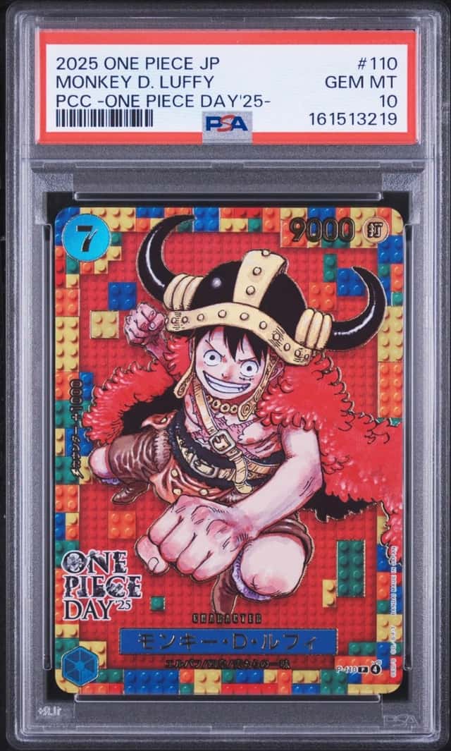 2025 ONE PIECE JPN PREMIUM COLLECTION ONE PIECE DAY'25 MONKEY D. LUFFY PSA 10