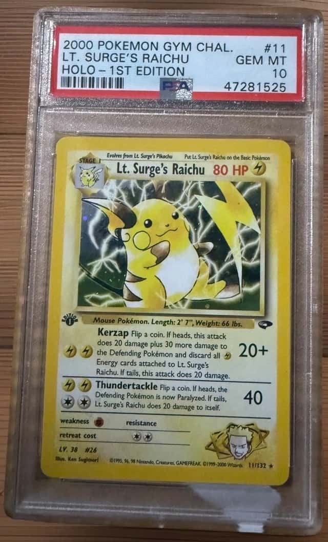 Lt. Surge's Raichu