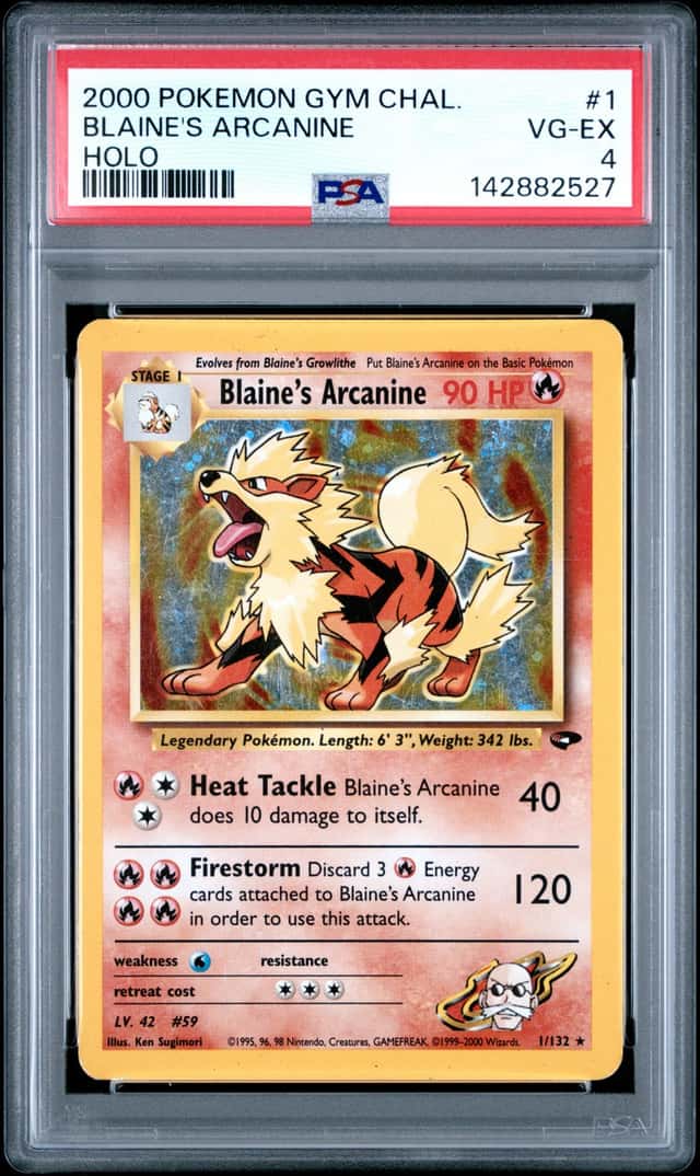 Blaine's Arcanine